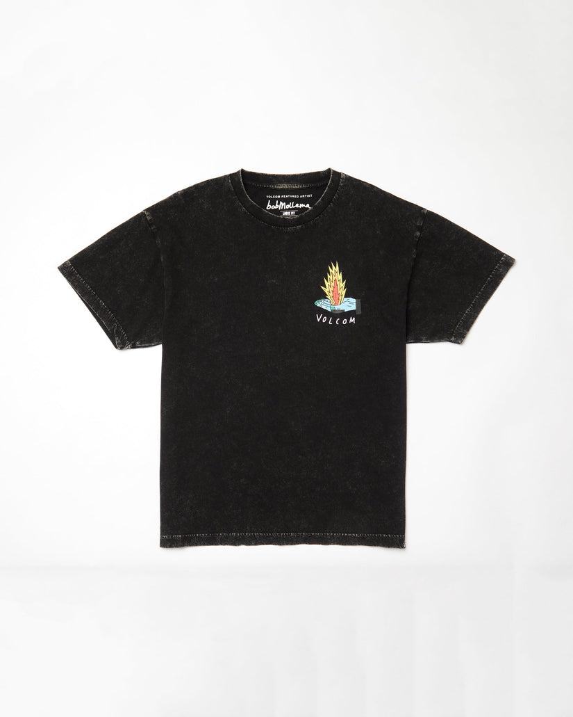 T-shirt Bob Mollema 1 - LIGHT ACID BLACK