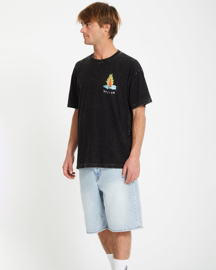 T-shirt Bob Mollema 1 - LIGHT ACID BLACK