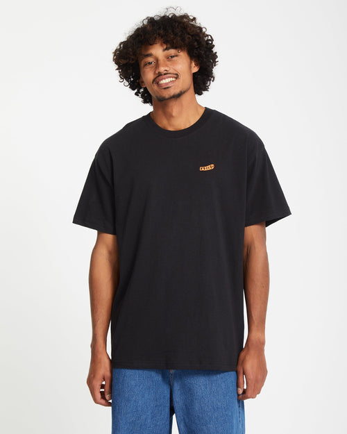 Chemise Volcom Stone Skate Plaid - Manches Courtes - Bleu Et Gris - Homme - Taille L