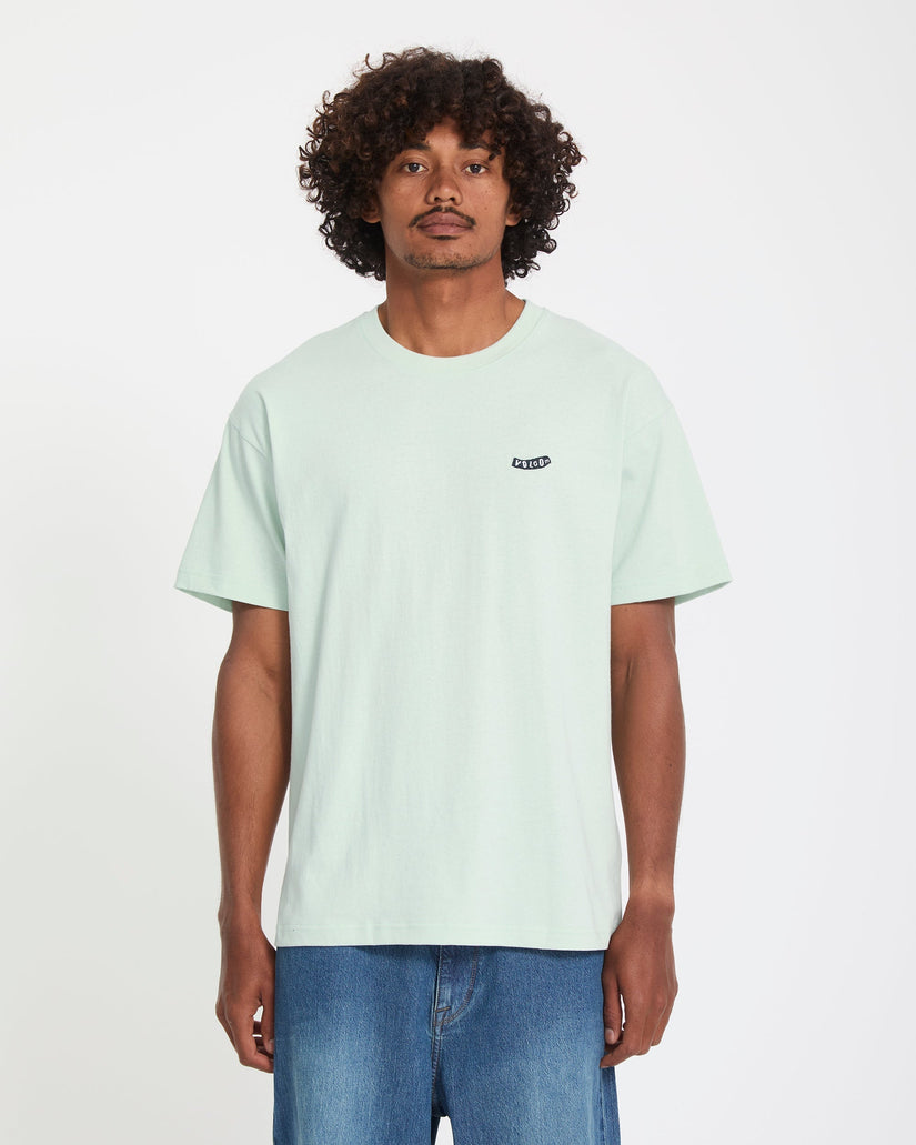 T-shirt Pistol Stone - Pale Aqua