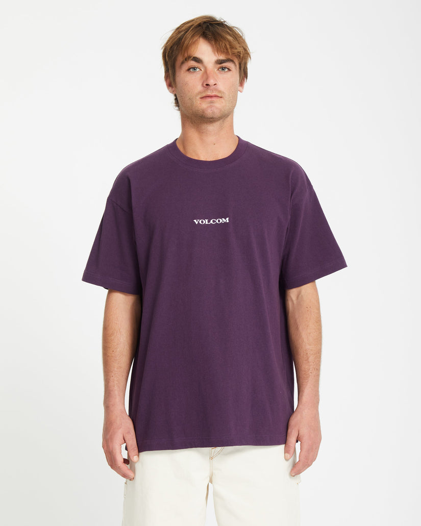 T-shirt Volcom Stone - GRAPE ROYALE