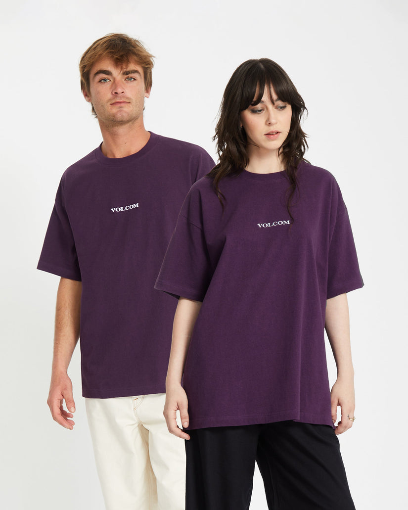 T-shirt Volcom Stone - GRAPE ROYALE