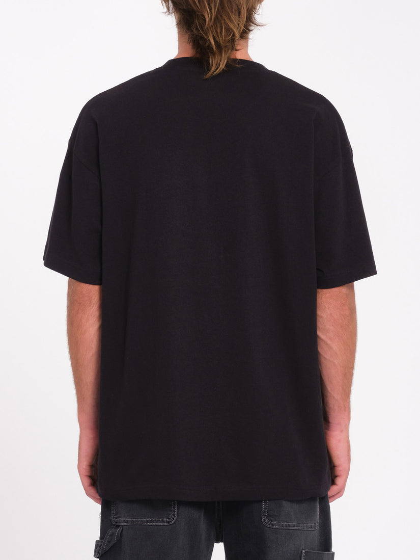 T-shirt Underfaced - BLACK
