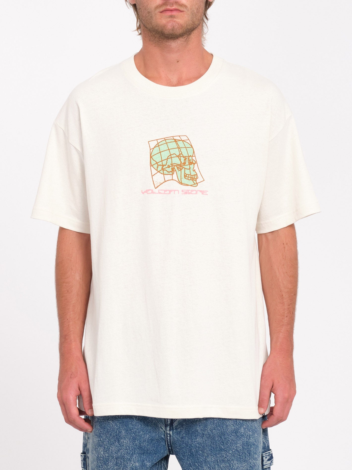 T-shirt Mindoor - DIRTY WHITE - Homme - Volcom France