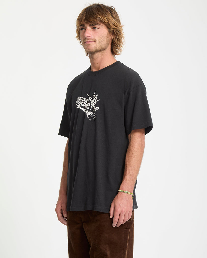 T-Shirt Kut N Rip - Black