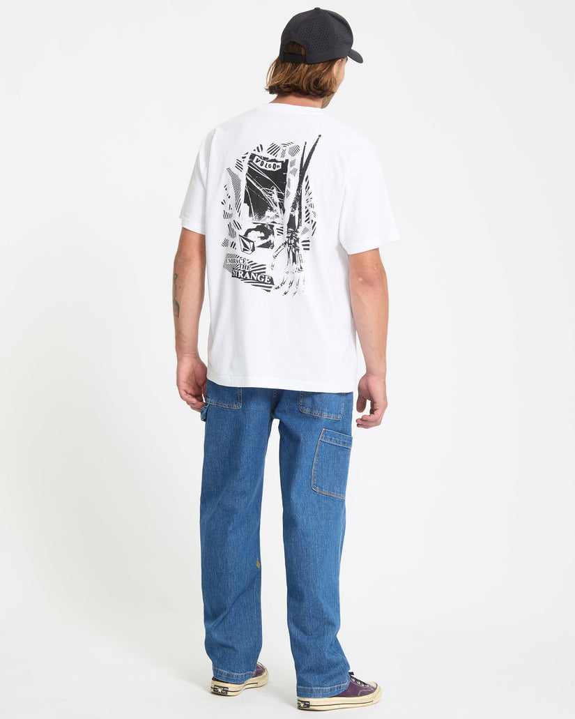 T-Shirt Kut N Rip - White