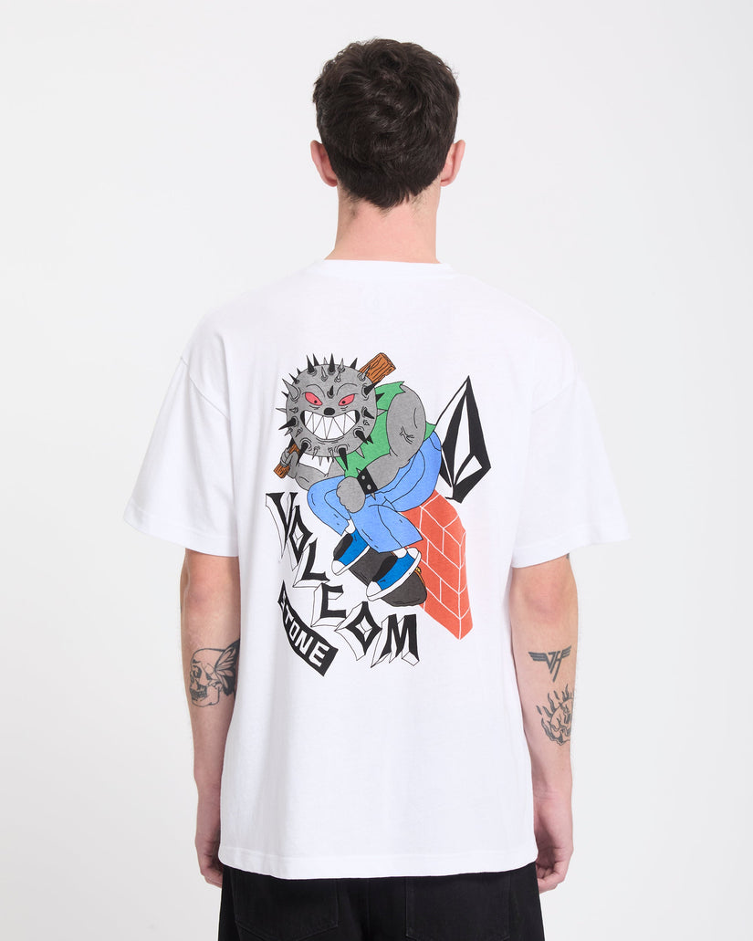 T-shirt Sk8 Break - White