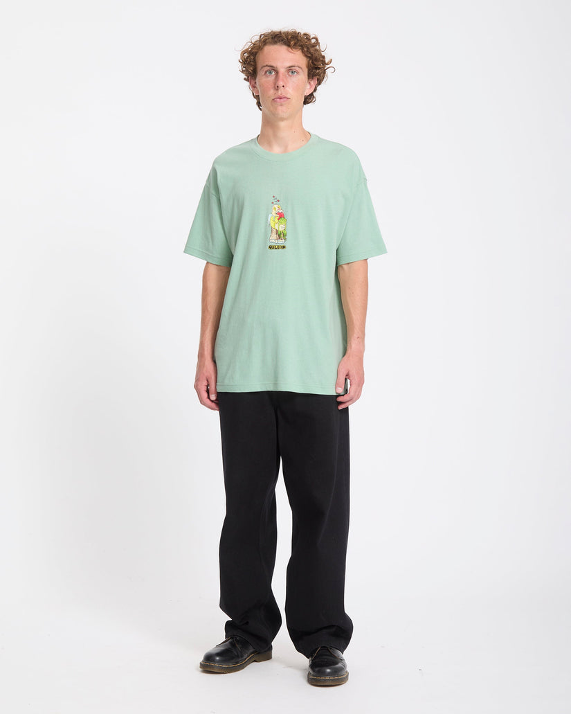 T-shirt Acid Frog - Ice Green