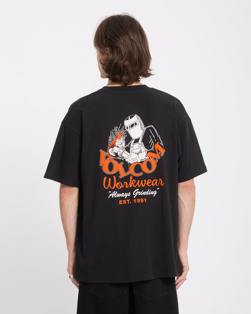 T-shirt Always Grinding - Black