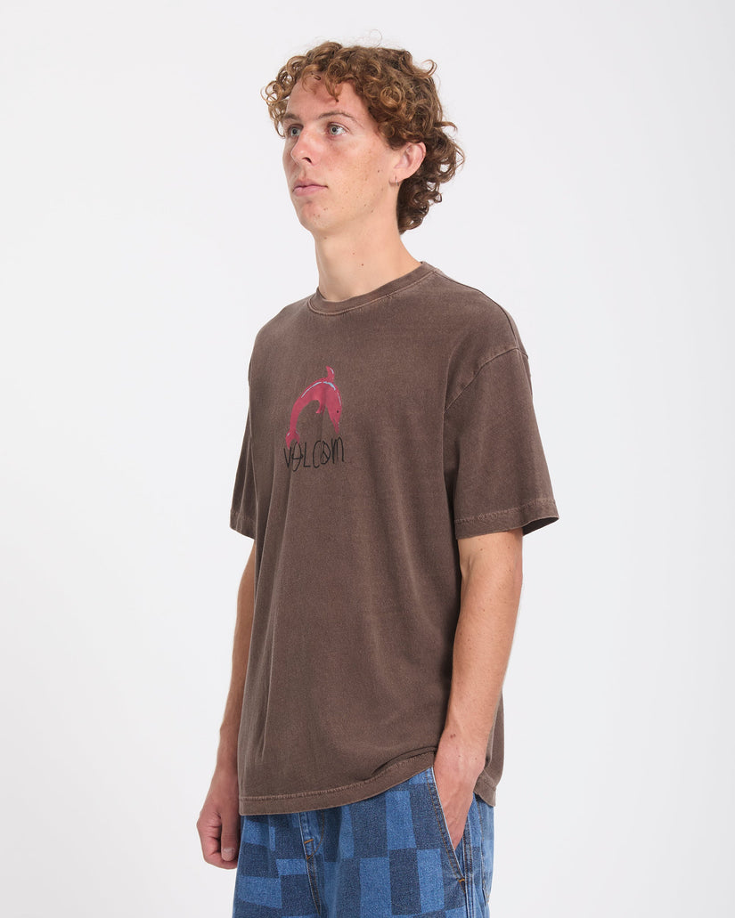 T-shirt Ozzy III - Raisin