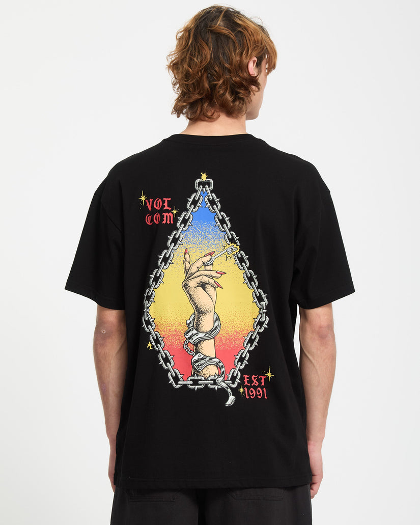 T-shirt Daniel Shepard Unlocked - Black