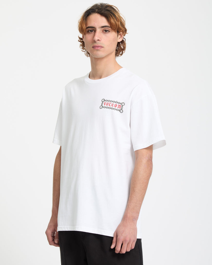 T-shirt Daniel Shepard Unlocked - White