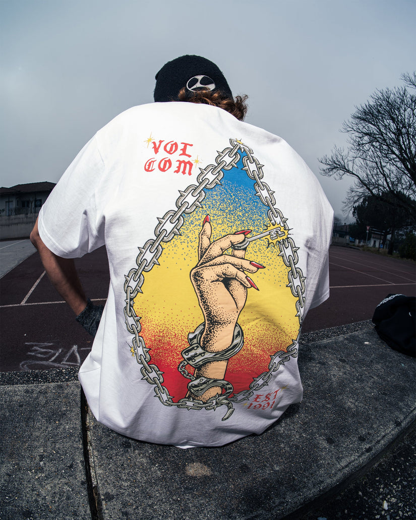 T-shirt Daniel Shepard Unlocked - White