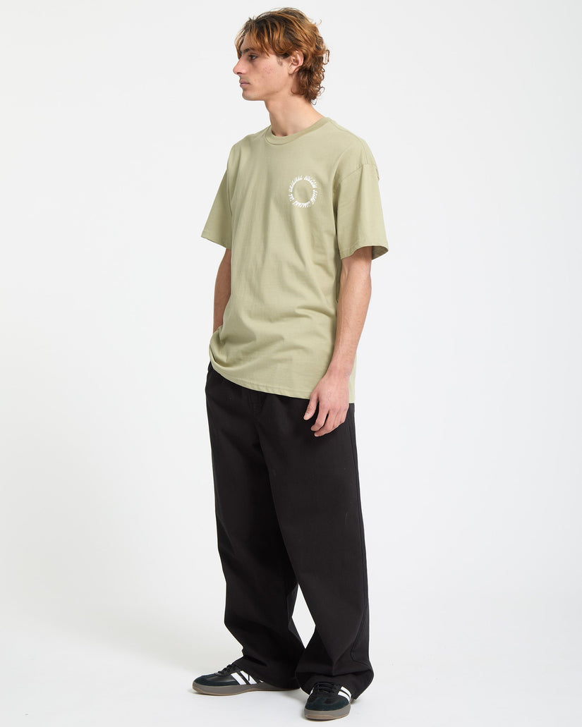 T-shirt Round Out - Green Tea