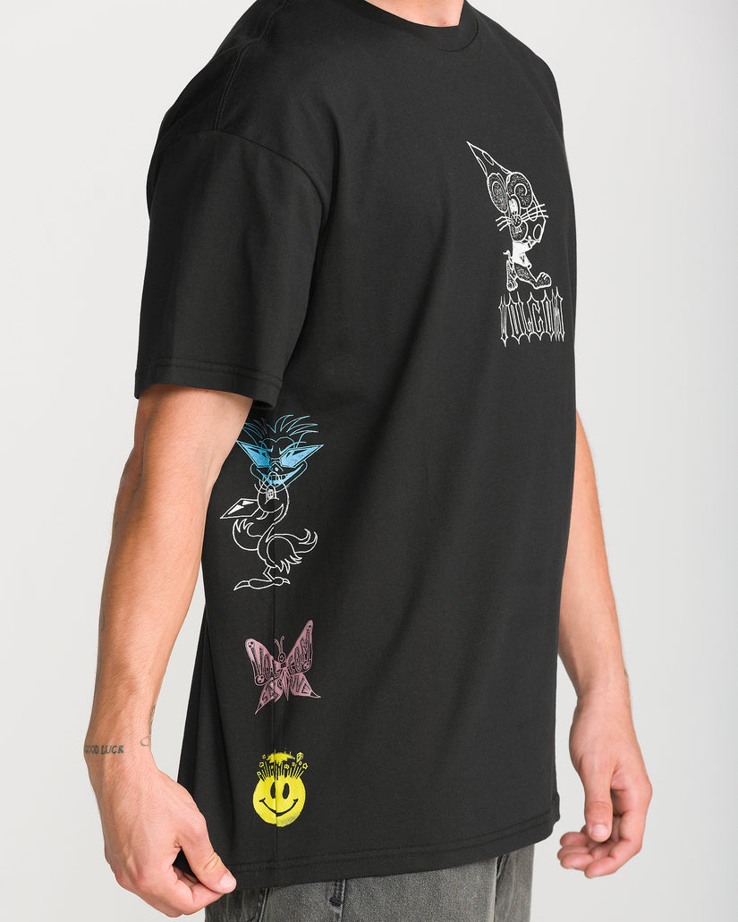 T-Shirt Casey Jones - Black