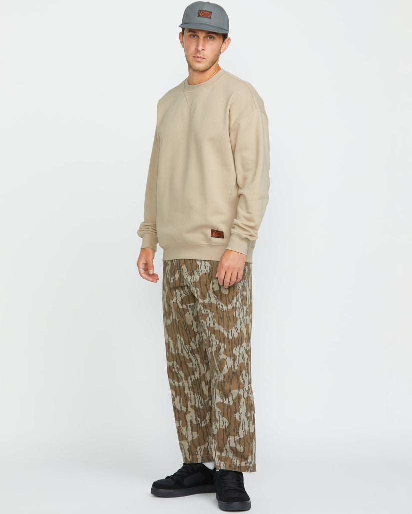 Sweatshirt Operators - LIGHT KHAKI