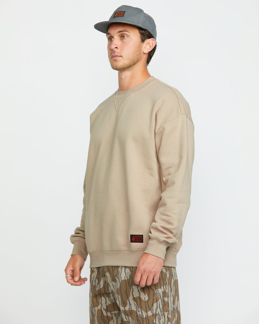 Sweatshirt Operators - LIGHT KHAKI