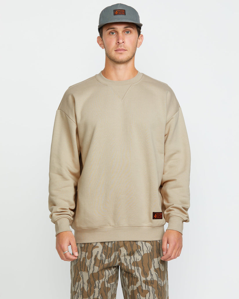 Sweatshirt Operators - LIGHT KHAKI
