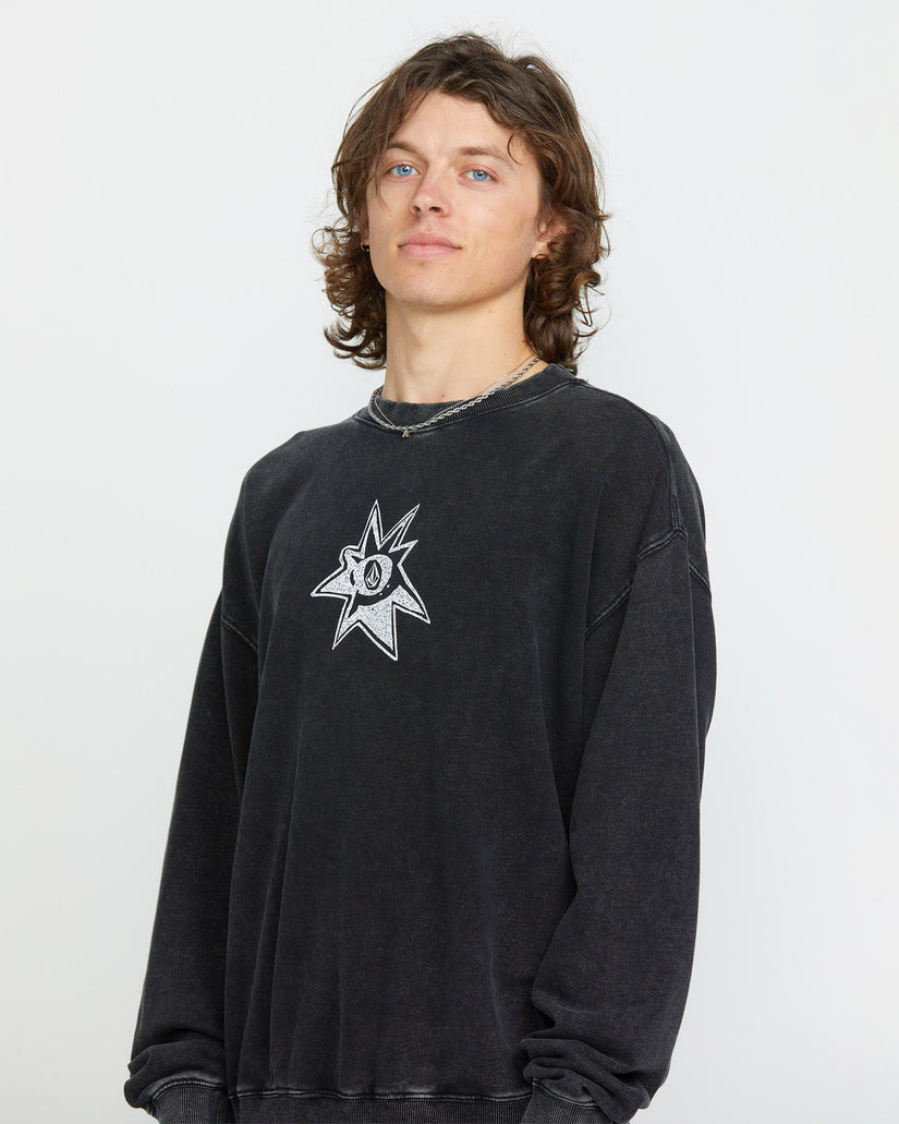Sweatshirt Volcom Ent - BLACK