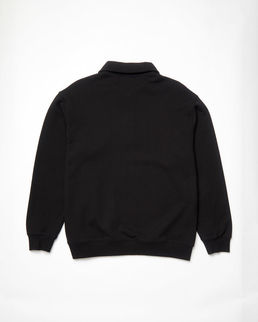 Sweatshirt Nevermine Terry - BLACK