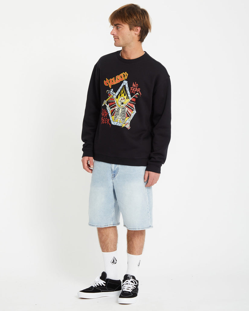 Sweatshirt Noder - BLACK