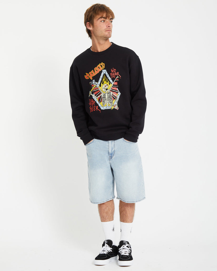 Sweatshirt Noder - BLACK