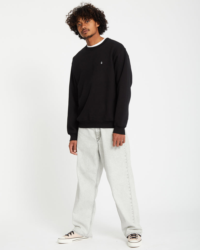 Sweatshirt Single Stone - BLACK