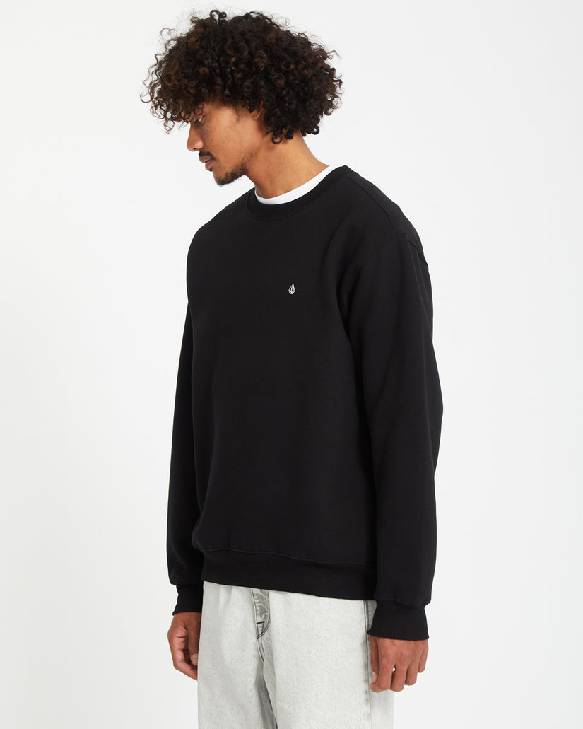 Sweatshirt Single Stone - BLACK