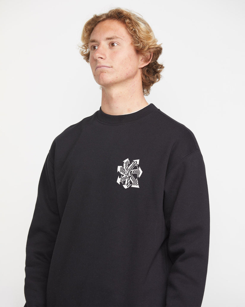 Sweatshirt Watanite - BLACK