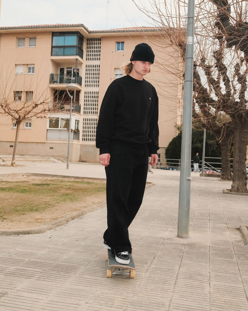 Sweatshirt Single Stone - Black