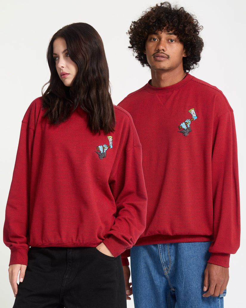 Sweatshirt J.J. Villard - Lifeguard Red