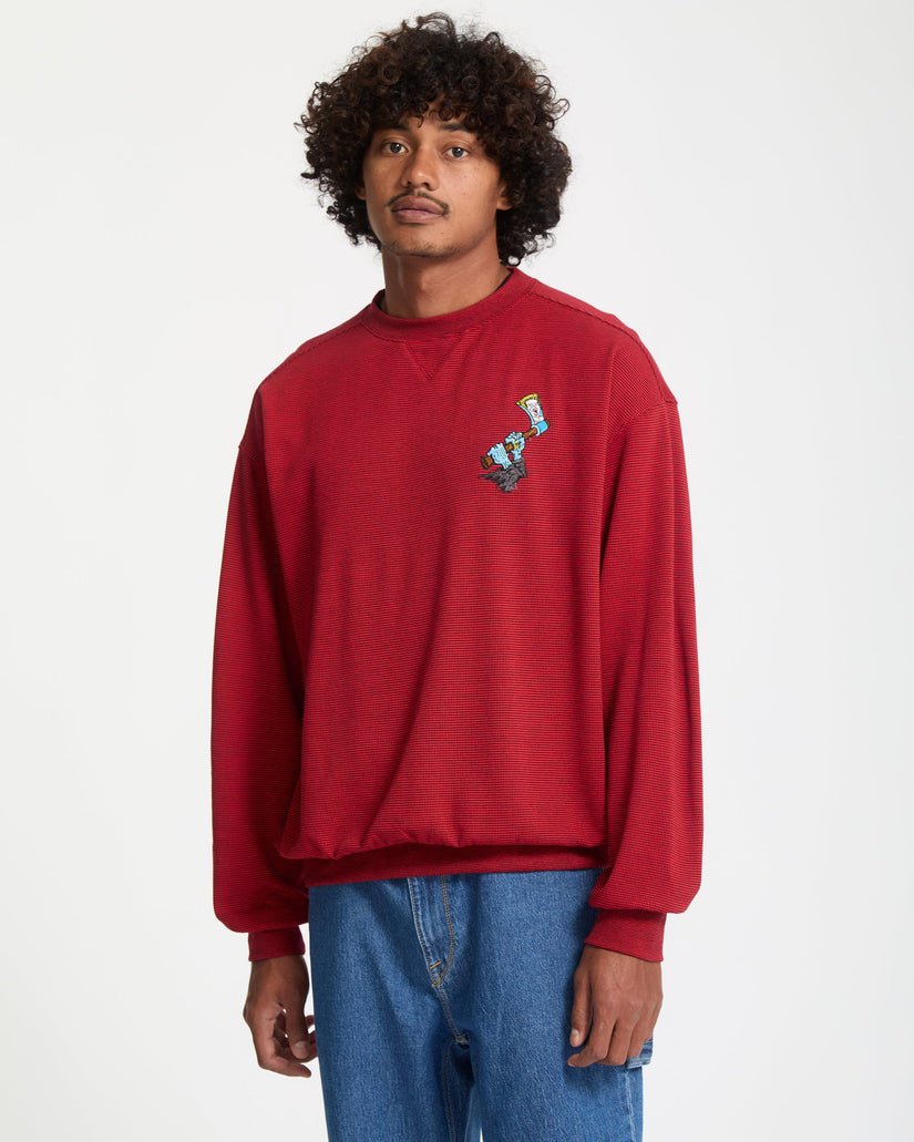 Sweatshirt J.J. Villard - Lifeguard Red
