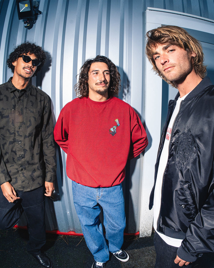 Sweatshirt J.J. Villard - Lifeguard Red