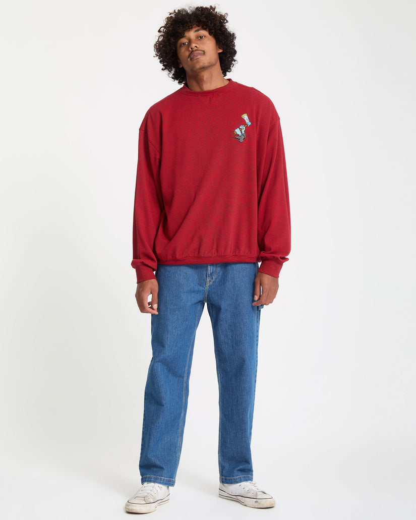 Sweatshirt J.J. Villard - Lifeguard Red