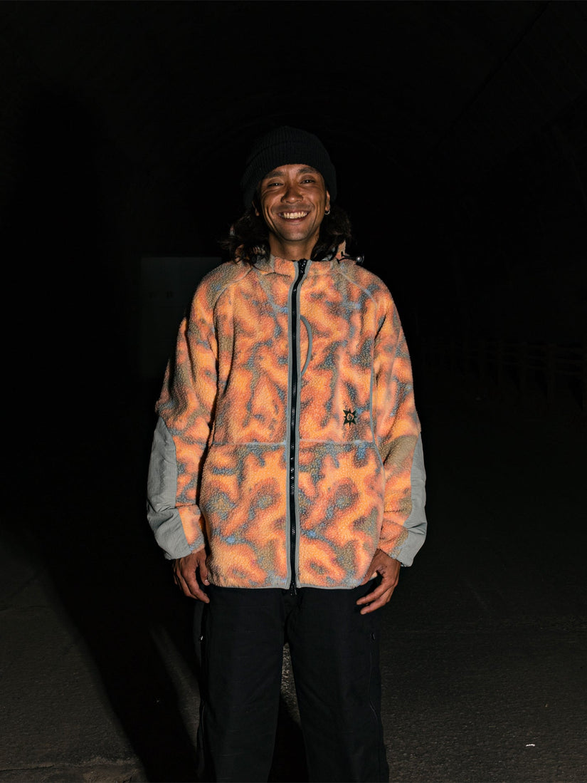 Sweat à capuche zippé Iguchi - TIGERLILY