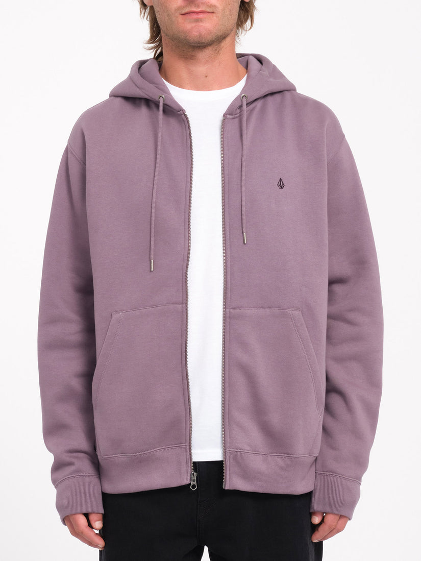 Sweat à capuche zippé Single Stone - VINTAGE VIOLET