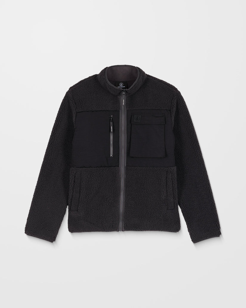 Sweat Zippé Storm Stone - Asphalt Black