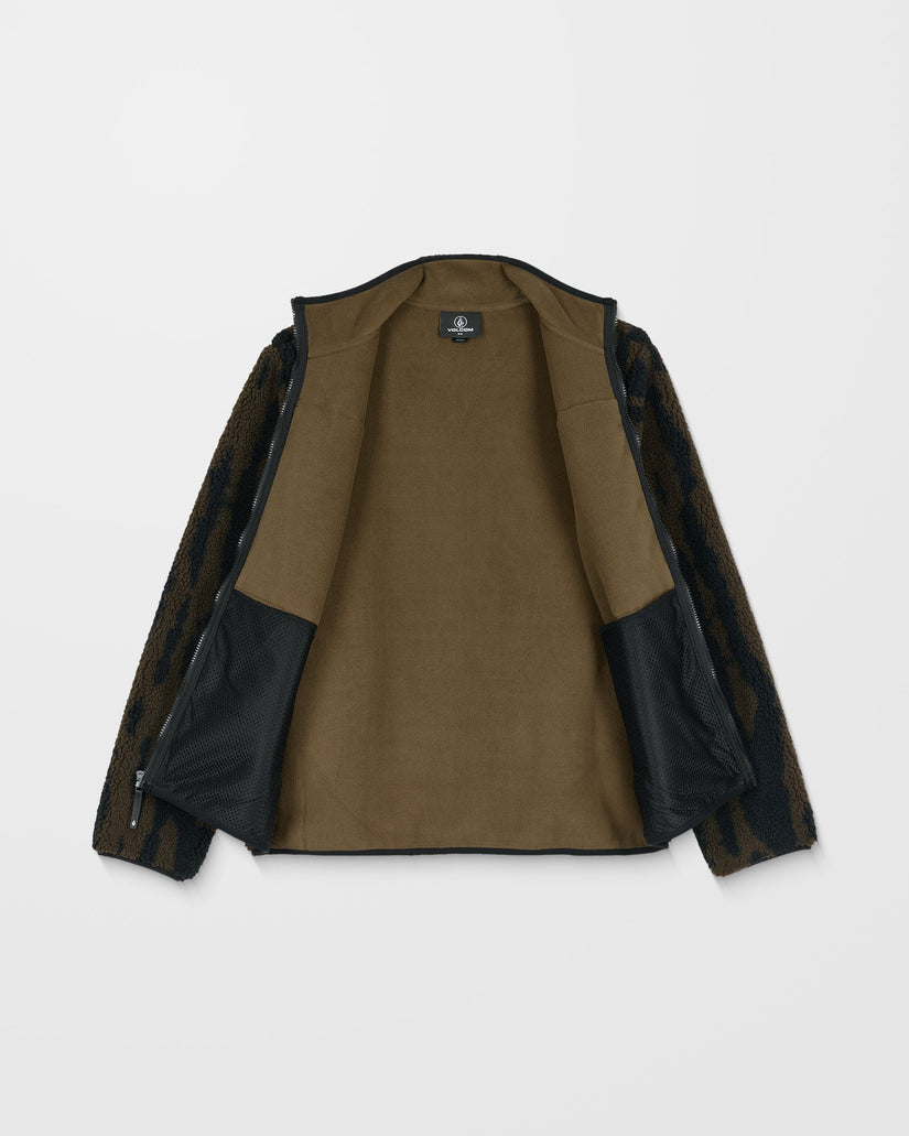 Sweat Zippé Storm Stone - Sage Leaf