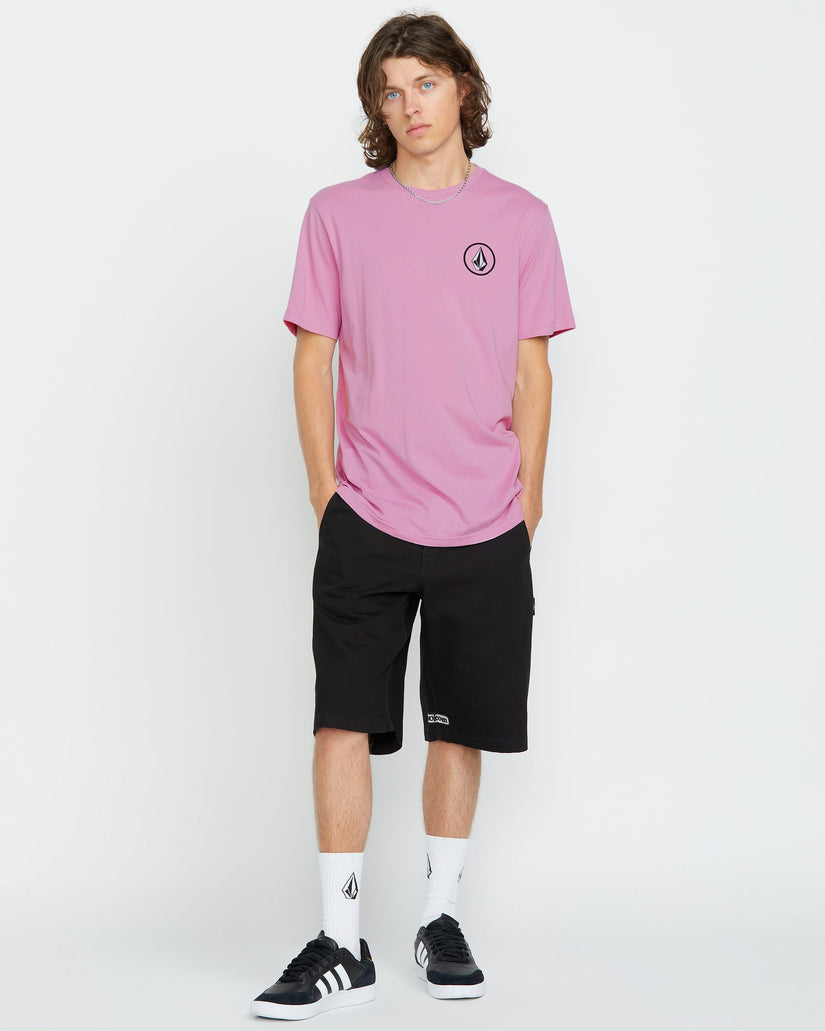 T-shirt Iconic Stone - STEEL PURPLE