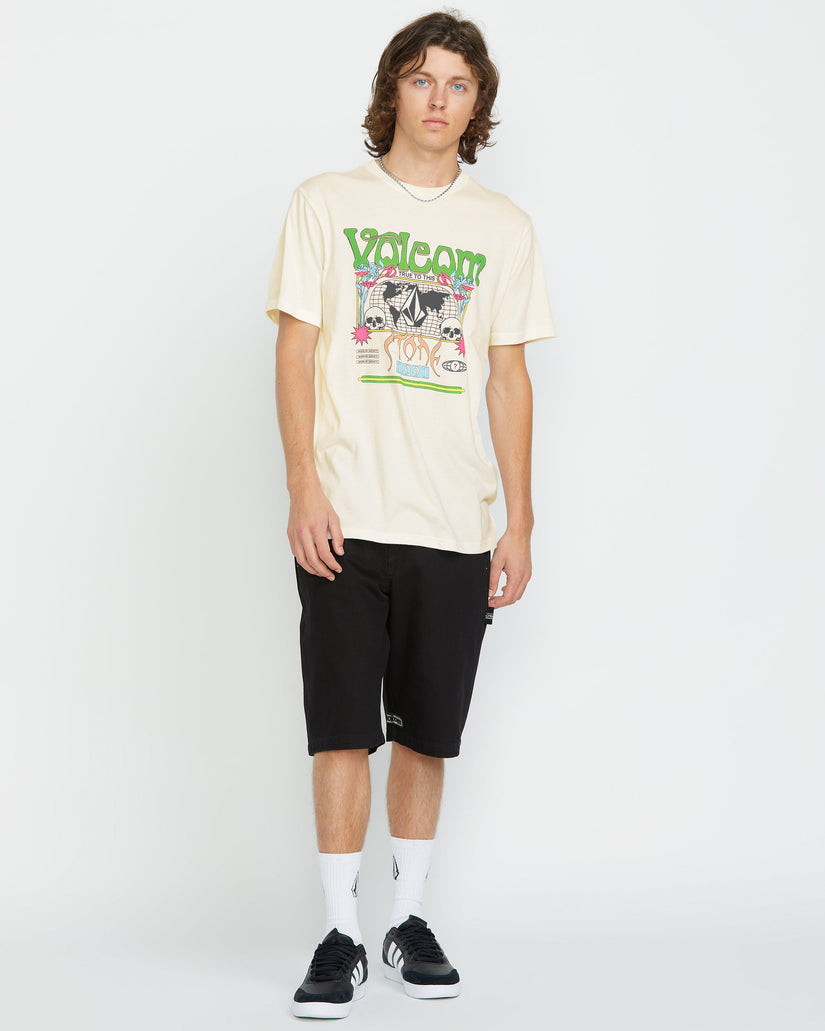 T-shirt Worldly - OFF WHITE