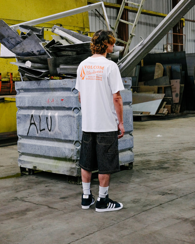 T-shirt Workwear - White Combo