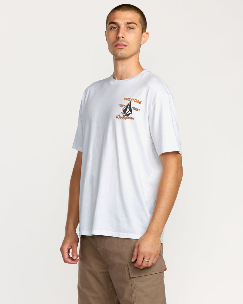 T-Shirt Enamel - White