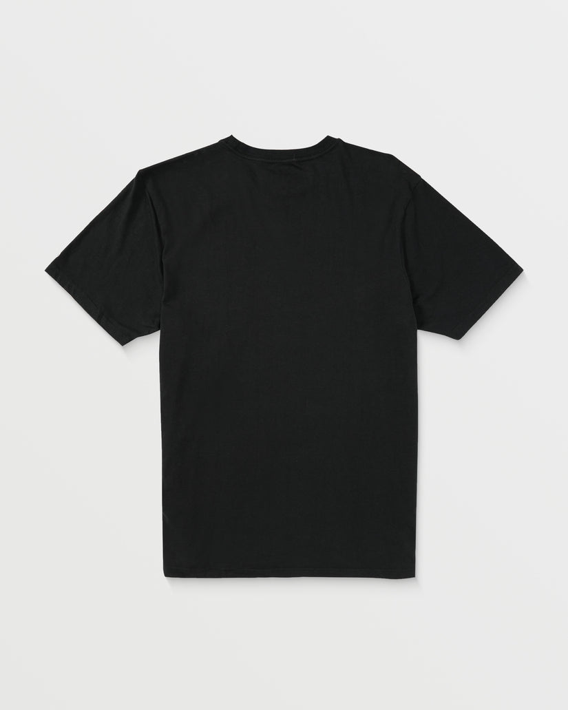 T-shirt Solid Pocket - BLACK