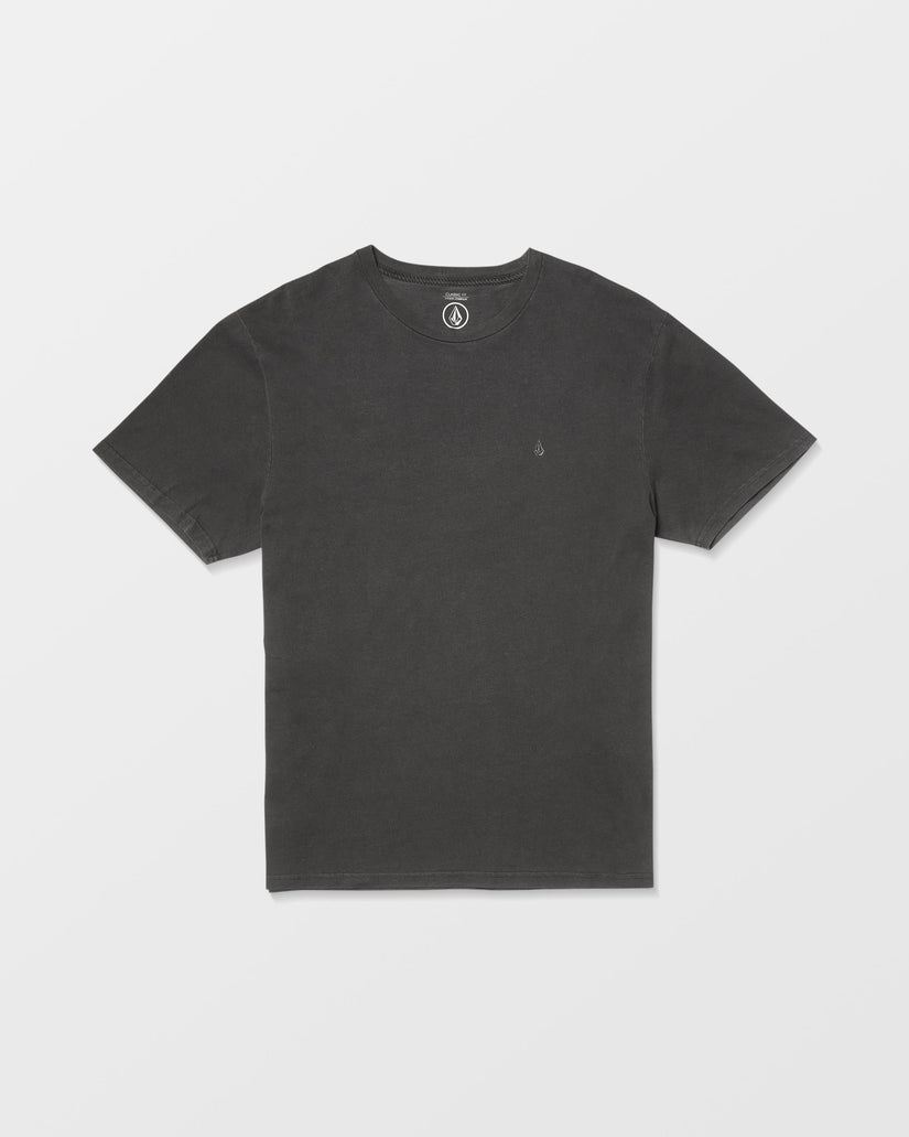 T-Shirt Solid Stone - Black