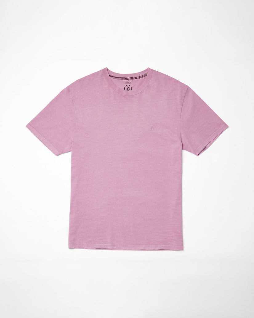 T-shirt Solid Stone - STEEL PURPLE