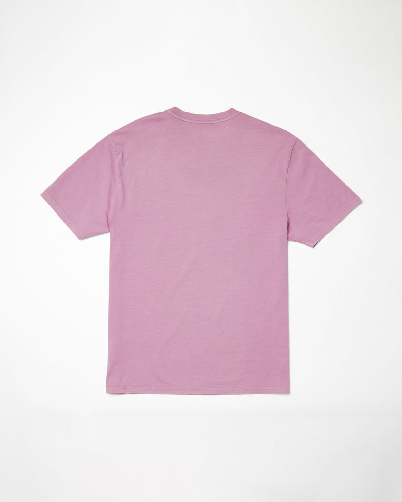 T-shirt Solid Stone - STEEL PURPLE
