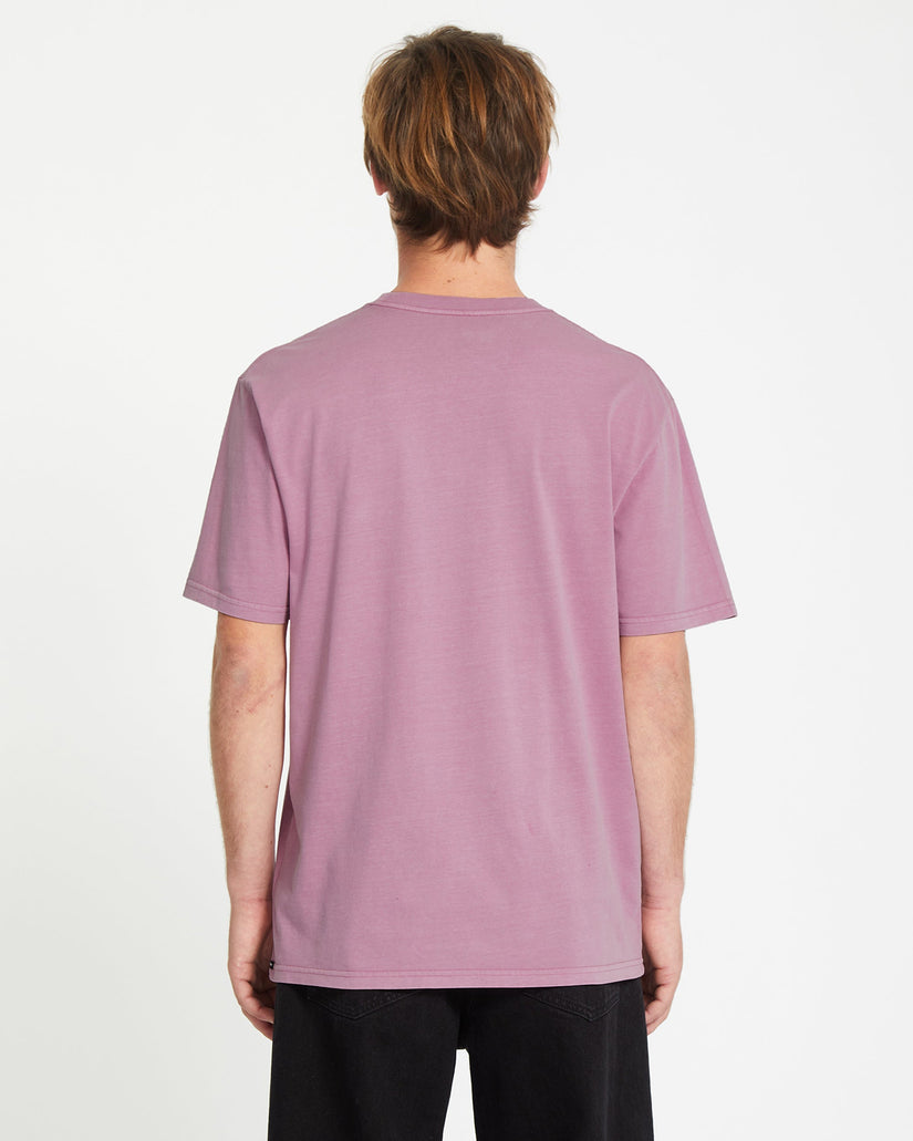 T-shirt Solid Stone - STEEL PURPLE