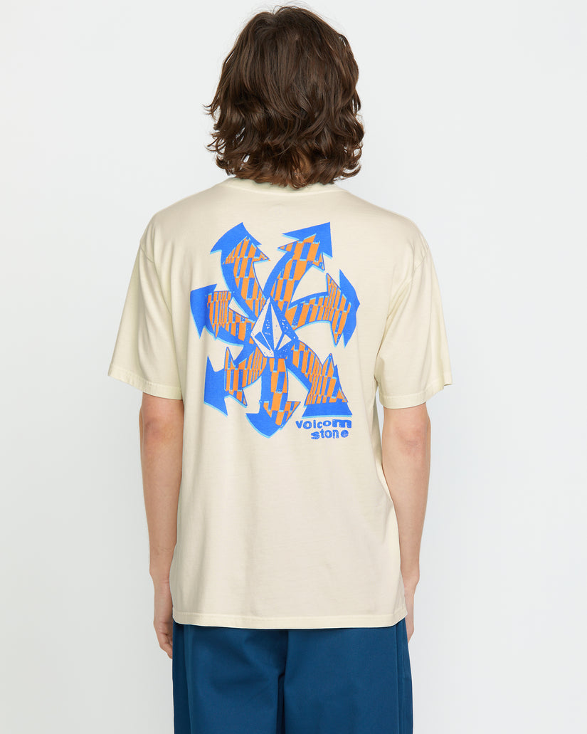 Volcom Guy T-shirt Volcom Vortex - OFF WHITE - Homme - Volcom France