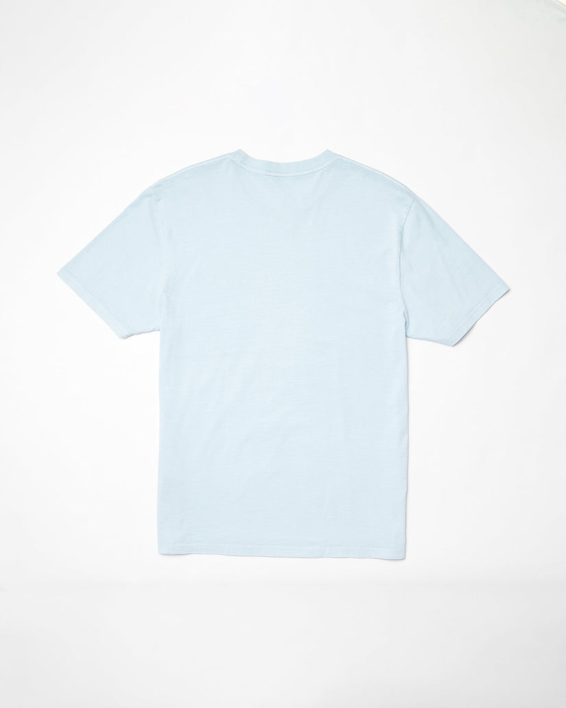 T-shirt Worldly - CAROLINA BLUE
