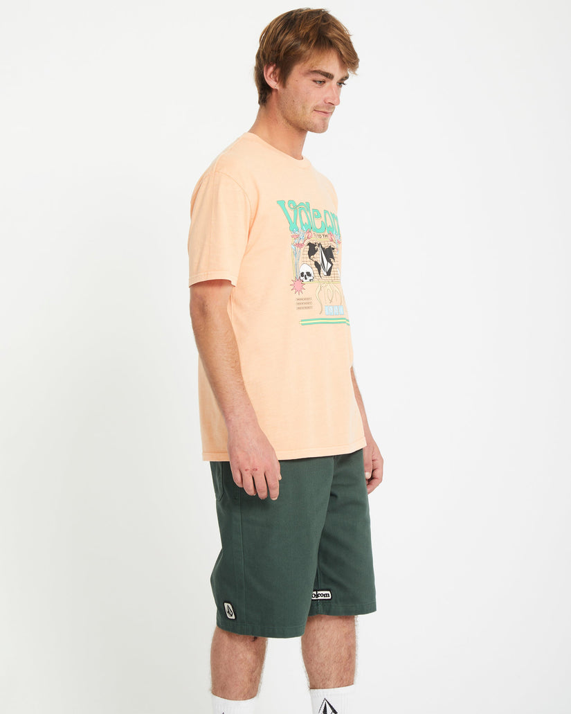T-shirt Worldly - PALE PEACH
